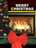 pic for christmas fire